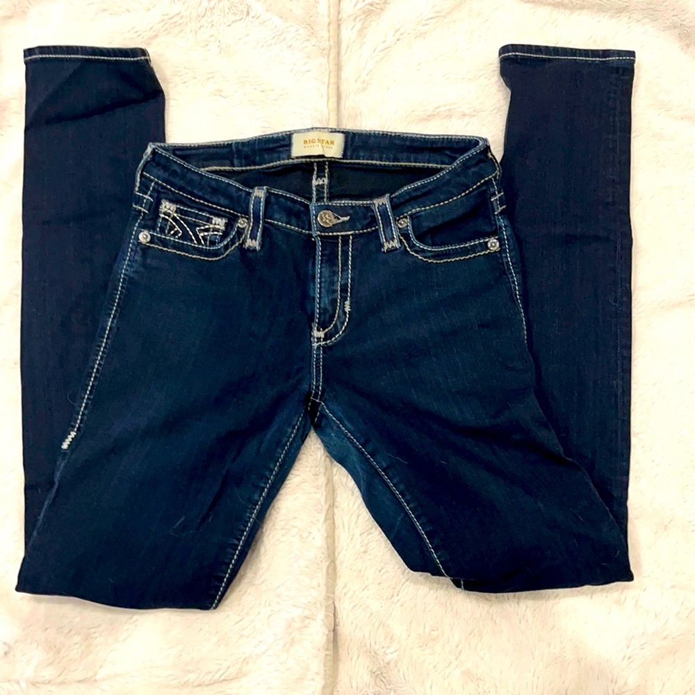Big star, Maddie skinny, 28L, dark wash
